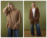 King Cole Animal Kingdom Chunky Sweater and Cardigan Pattern 6553