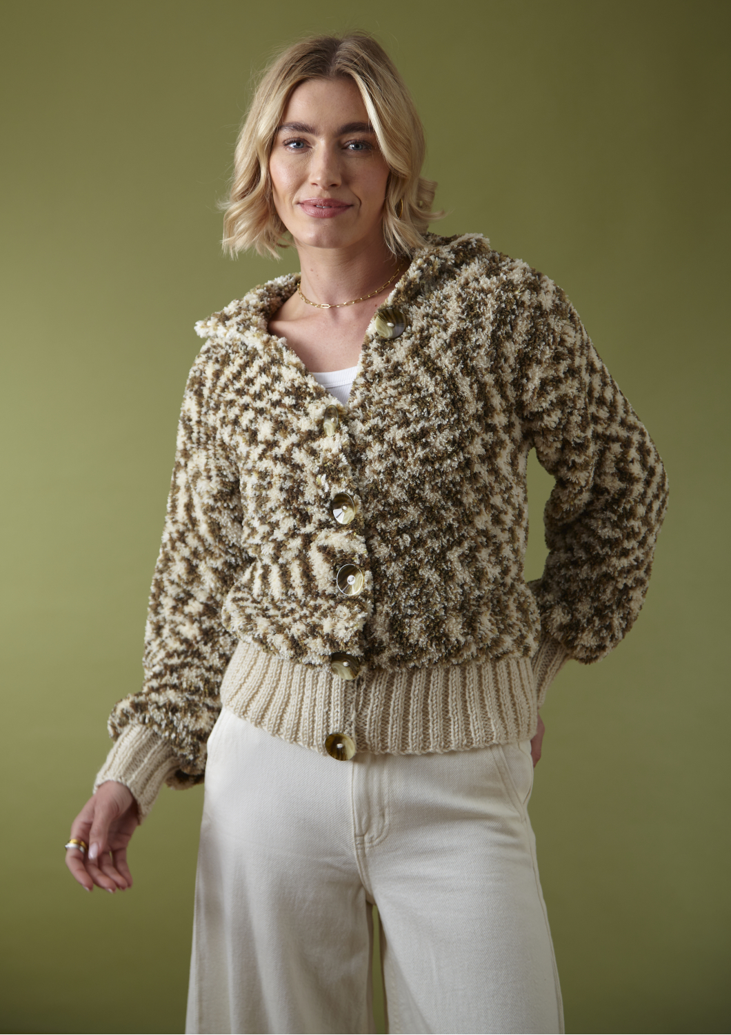 King Cole Animal Kingdom Chunky Tank Top and Cardigan Pattern 6554
