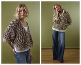 King Cole Animal Kingdom Chunky Sweater and Cardigan Pattern 6556