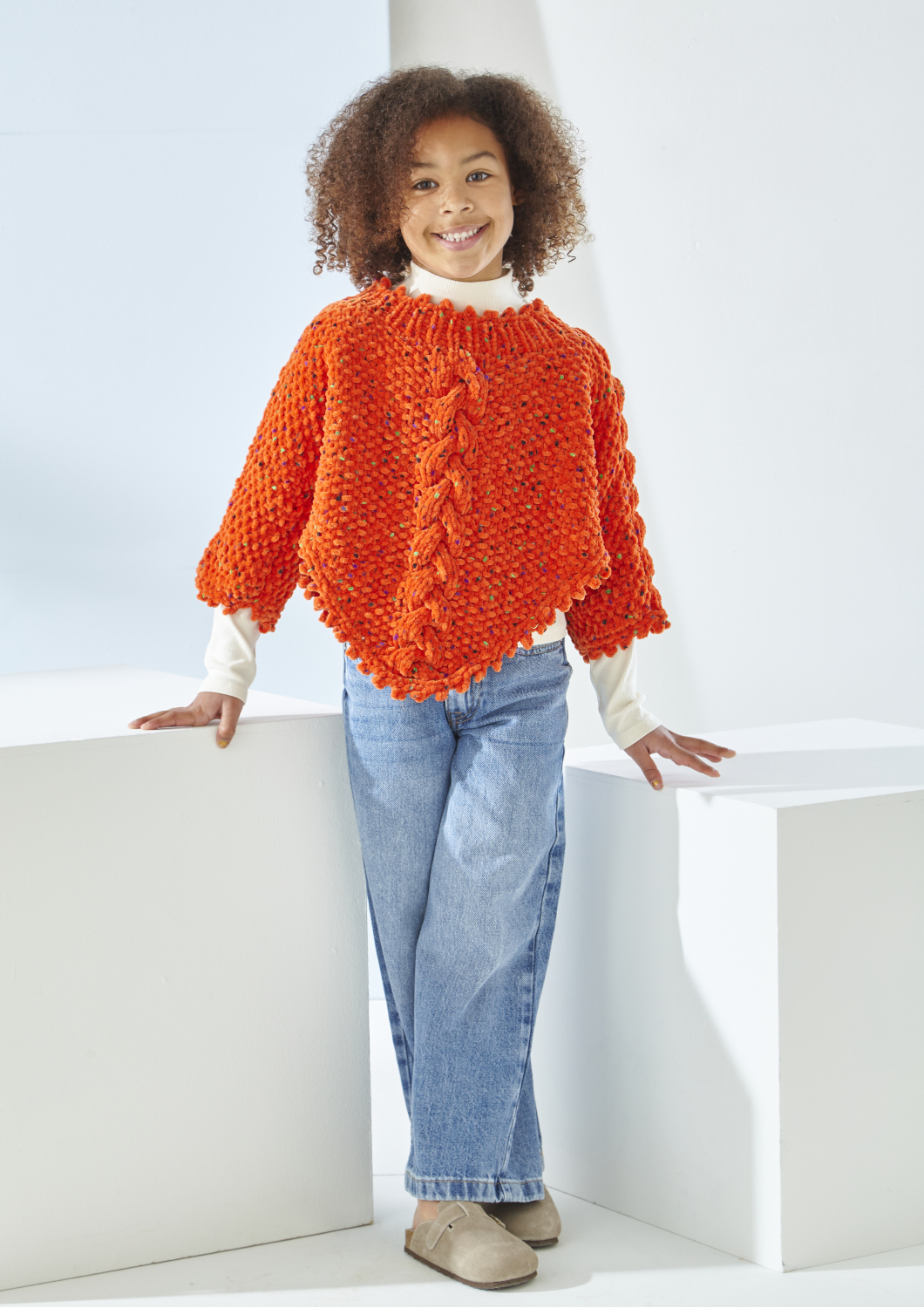 King Cole Yumtastic Chunky Child's Poncho and Hoodie Pattern 6562