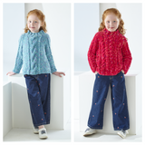 King Cole Yumtastic Chunky Child's Sweaters Pattern 6563