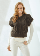 King Cole Chunky Tweed Slipover and Sweater Pattern 6577
