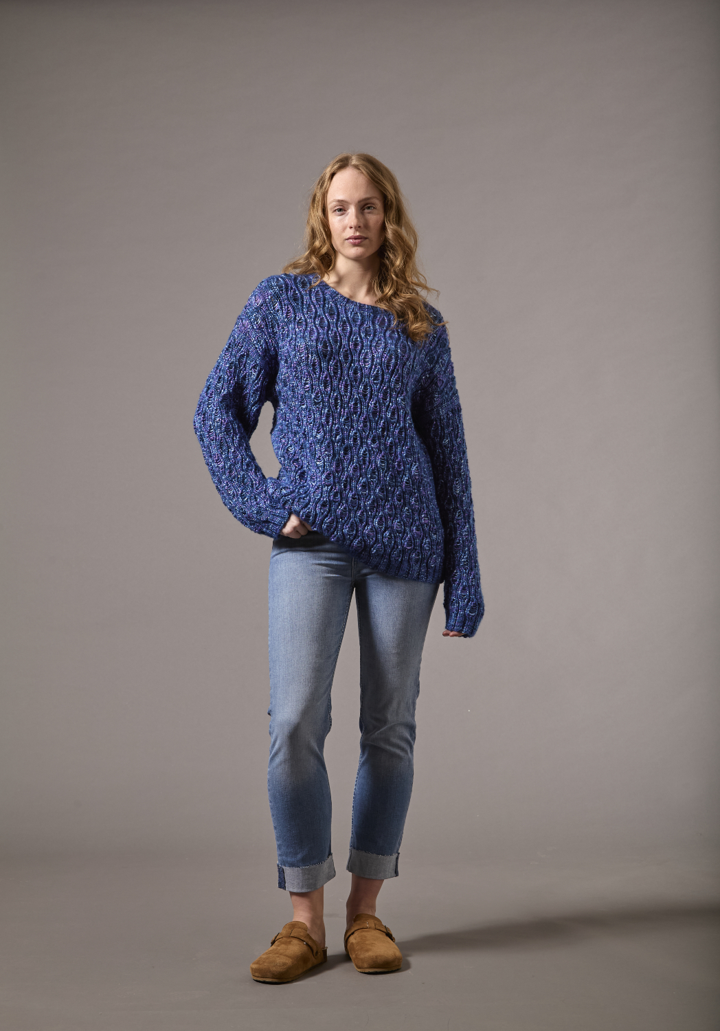 King Cole Firefly Aran Sweaters Pattern 6582
