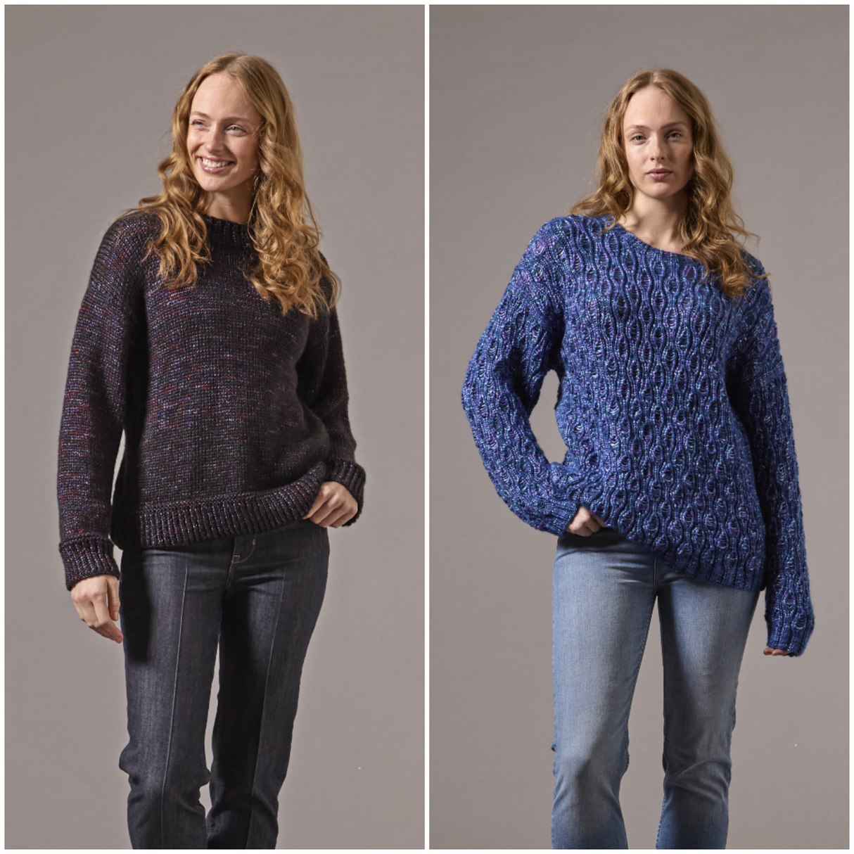 King Cole Firefly Aran Sweaters Pattern 6582