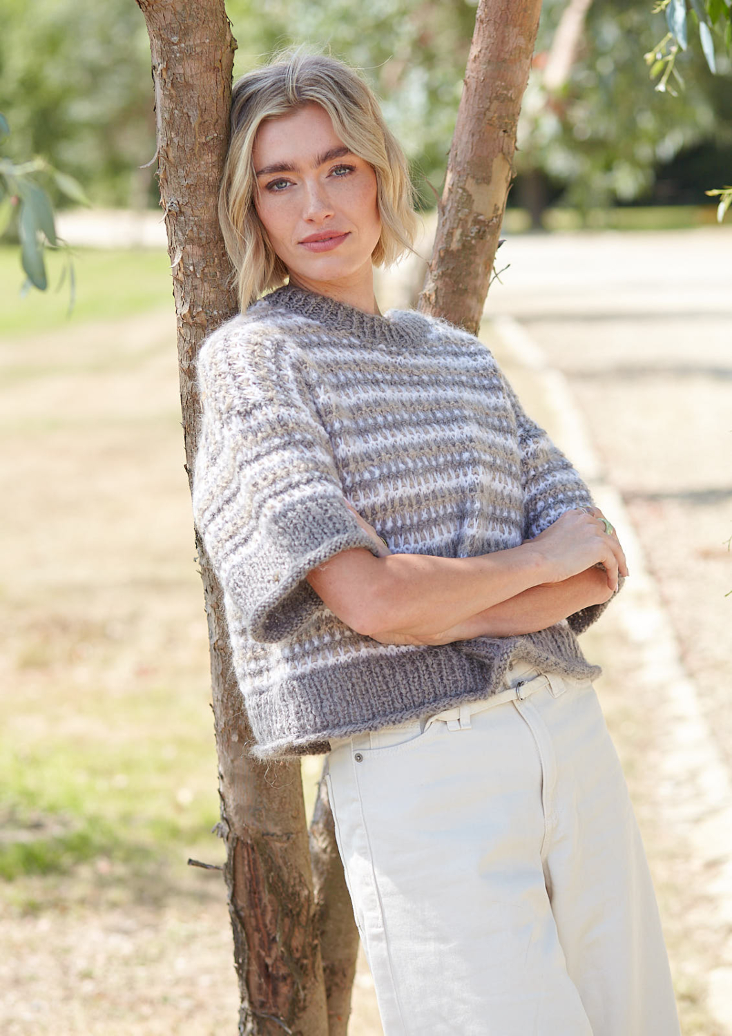 King Cole Flair Solo Chunky Cardigan and Sweater Pattern 6593