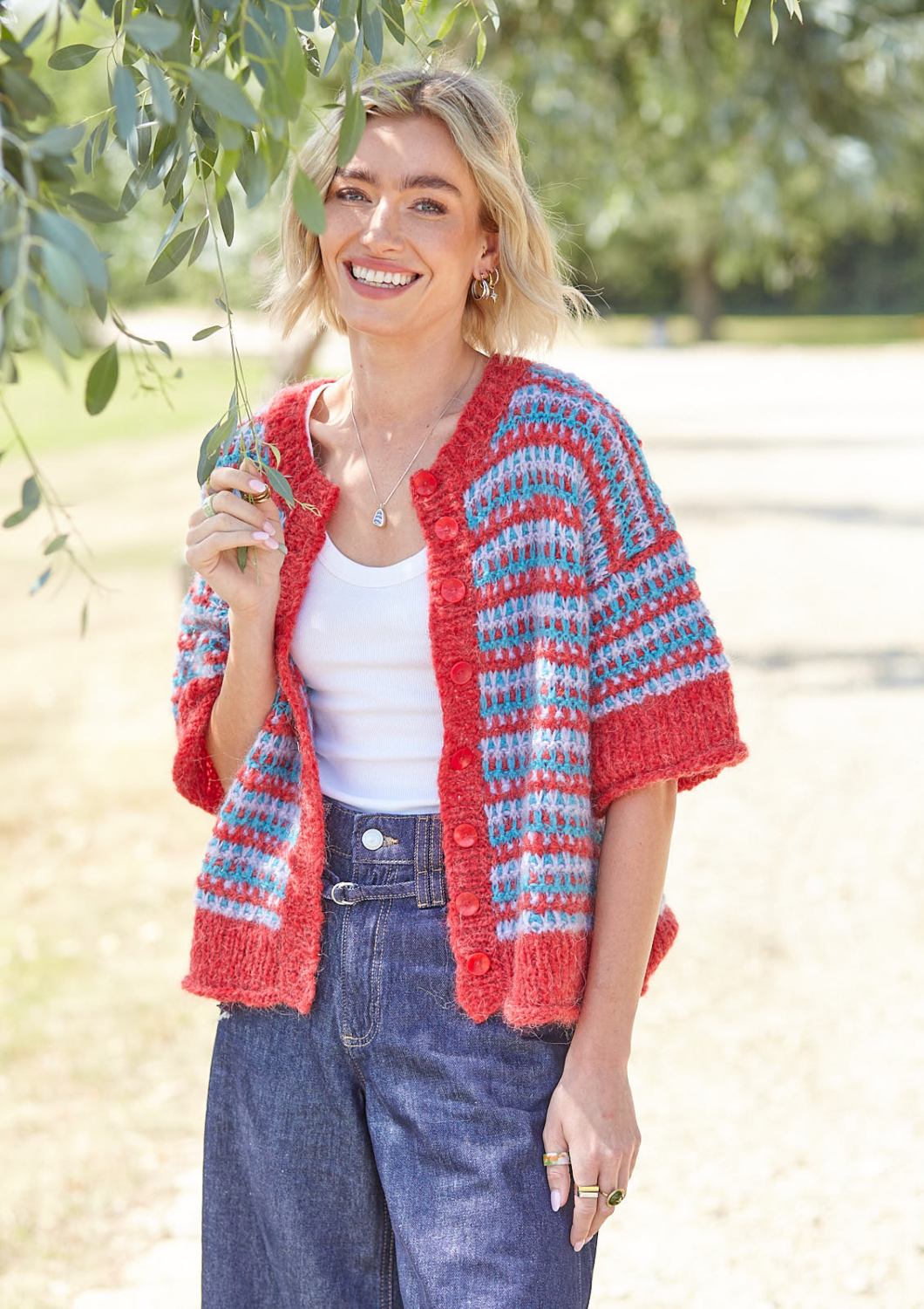 King Cole Flair Solo Chunky Cardigan and Sweater Pattern 6593