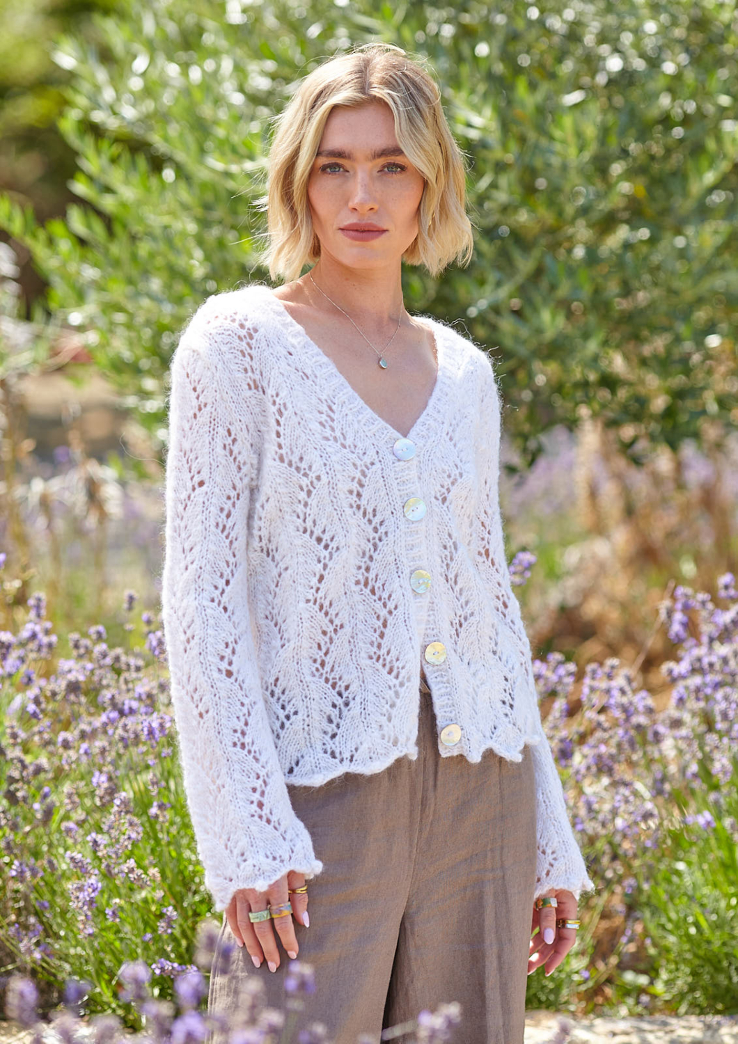 King Cole Flair Solo Chunky Cardigan and Tank Top Pattern 6594