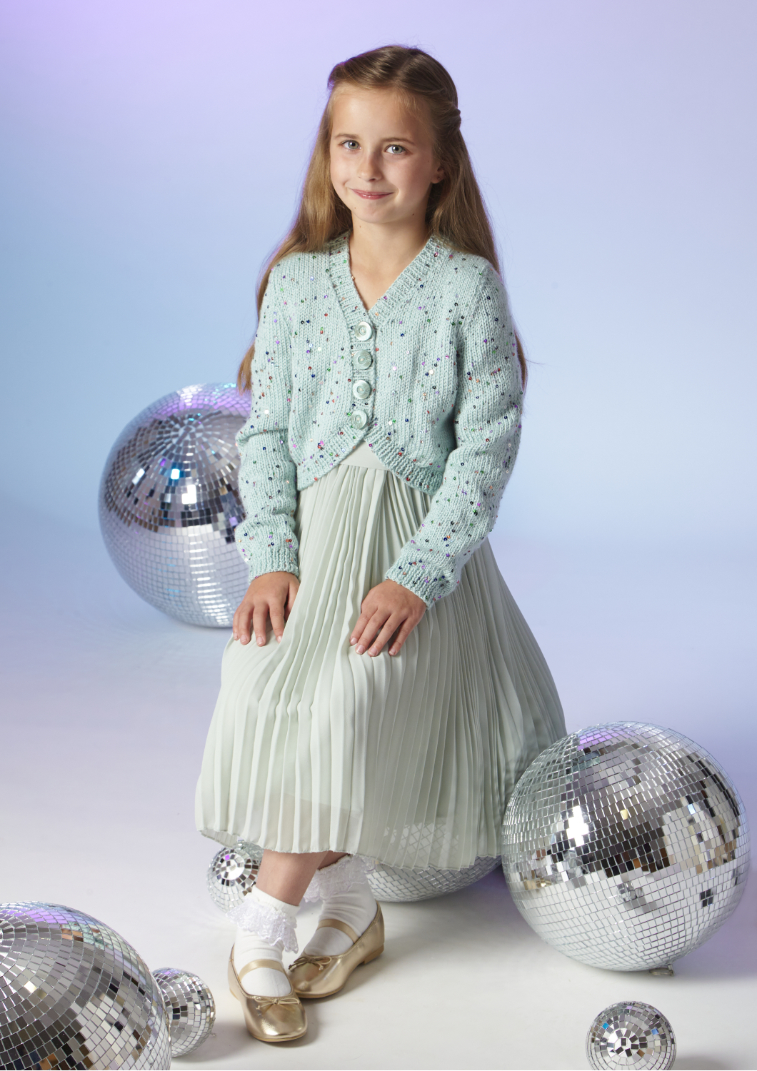 King Cole Dazzle DK Cardigans Pattern 6600