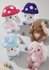 King Cole Jumbo Toastie Toadstool Characters Pattern 9236