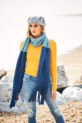 Stylecraft Bellissima DK Scarf & Lace Shawl Pattern 9588