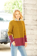 Stylecraft Highland Heathers DK Tunic Pattern 9792