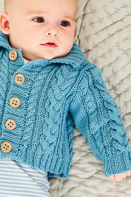 Stylecraft Naturals Bamboo Cotton DK Jacket Pattern 9833