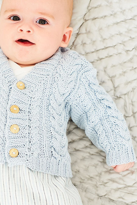Stylecraft Naturals Bamboo Cotton DK Jacket Pattern 9833
