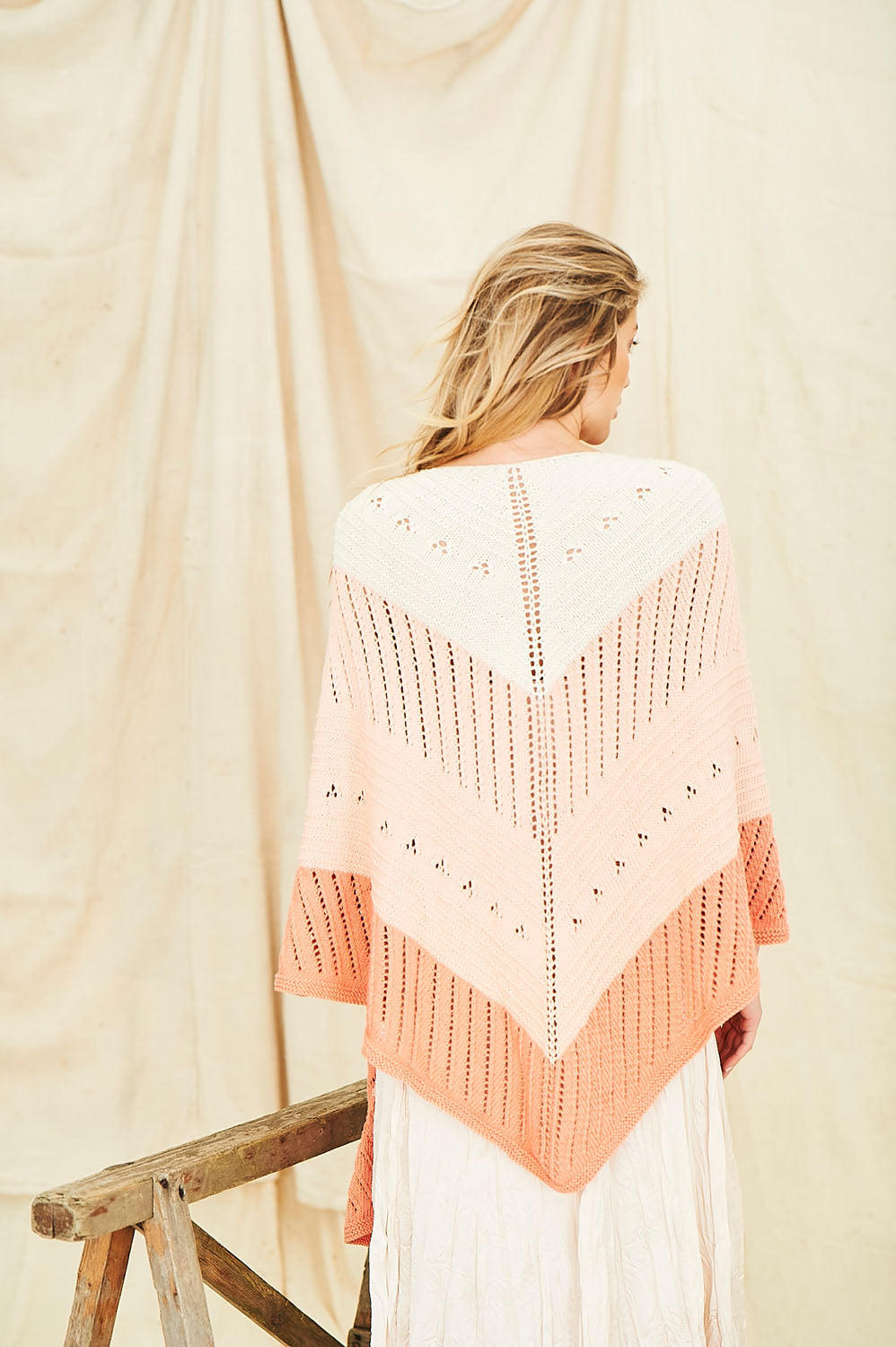 Stylecraft Naturals Organic Cotton Shawl Pattern 9836