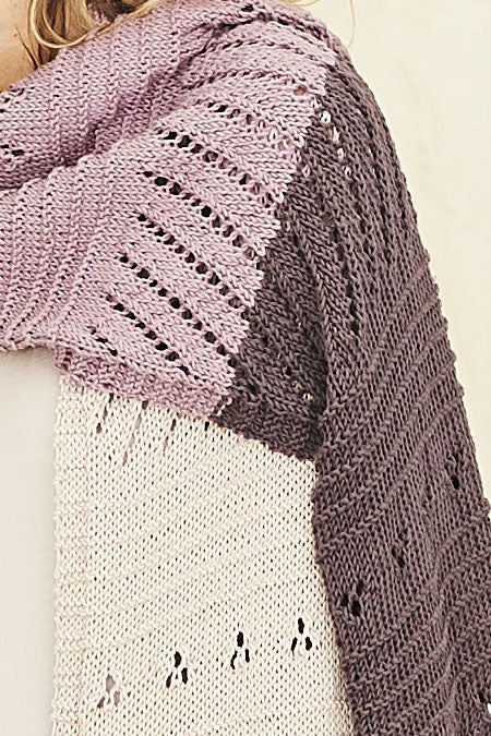 Stylecraft Naturals Organic Cotton Shawl Pattern 9836