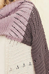 Stylecraft Naturals Organic Cotton Shawl Pattern 9836