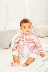 Stylecraft Bambino Prints DK Cardigan & Sweater Pattern 9846