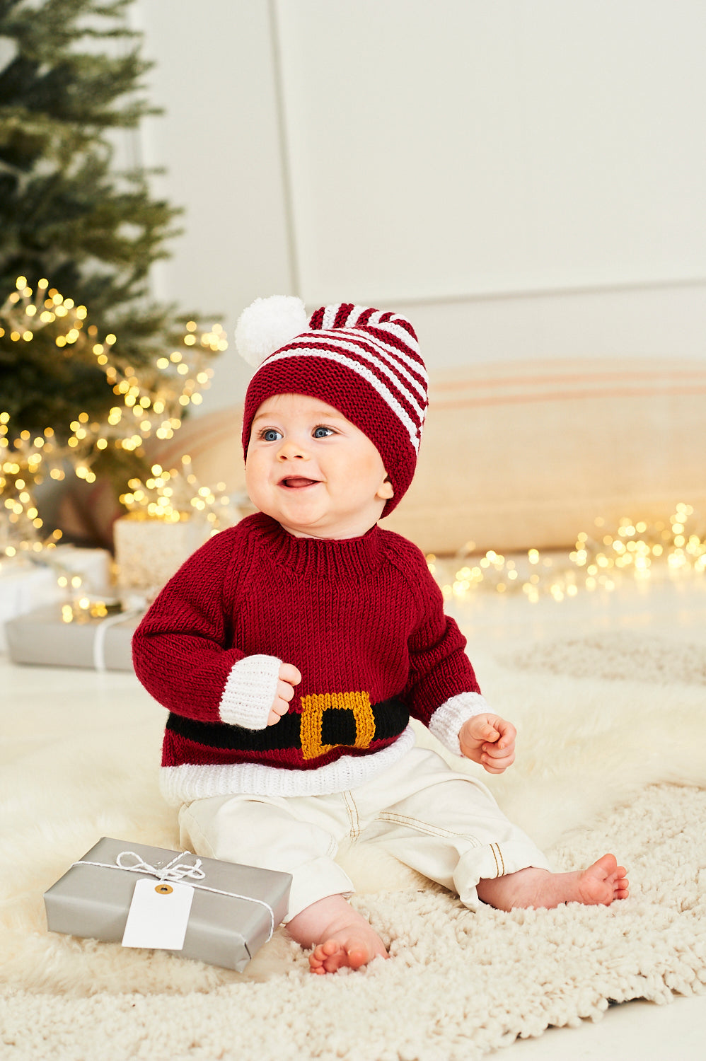 andmary Holy knit set up 赤 red ANDMARY】Holy knit set up