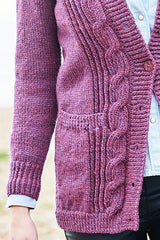 Stylecraft Highland Heathers Aran Cardigan Pattern 9871