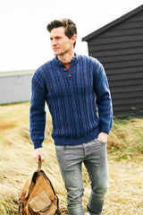Stylecraft Highland Heathers Aran Sweater Pattern 9875