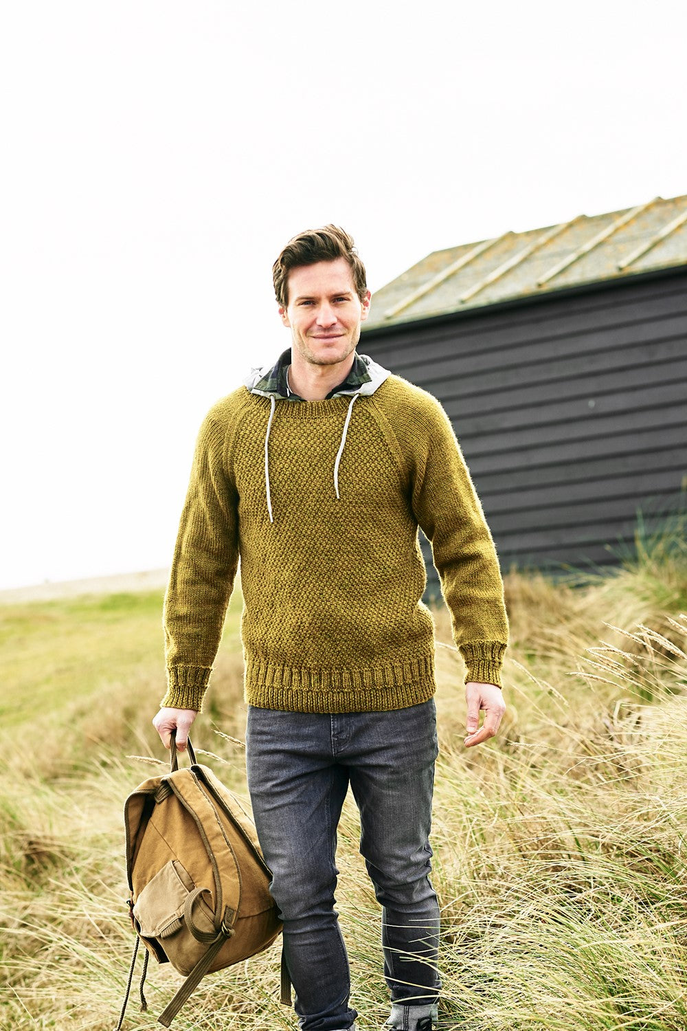 Stylecraft Highland Heathers Aran Sweater Pattern 9877