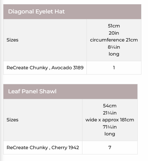 Stylecraft Recreate Chunky Hat & Shawl Pattern 9948