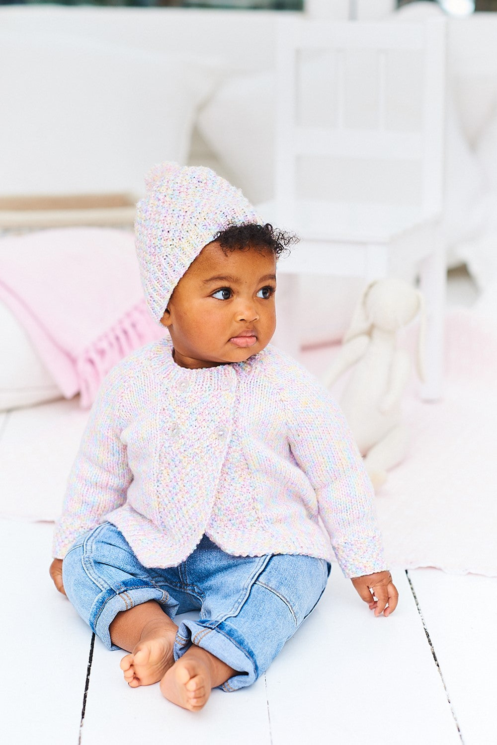 Stylecraft Sweet Dreams / Bambino DK Jacket & Hat Pattern 9980