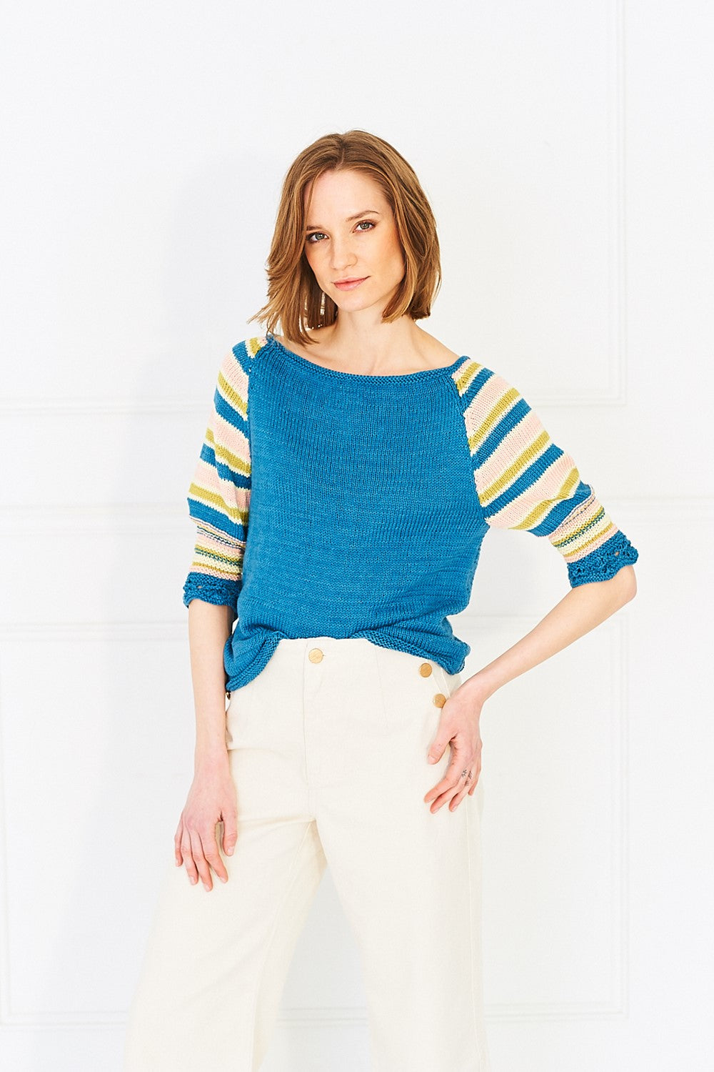 Stylecraft Naturals Bamboo Cotton DK Sweater Pattern 9992