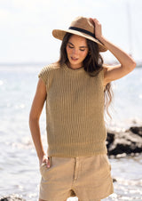 Rowan Mode Afterglow Cotton DK Summer Top Pattern By Quail Studio MIP103