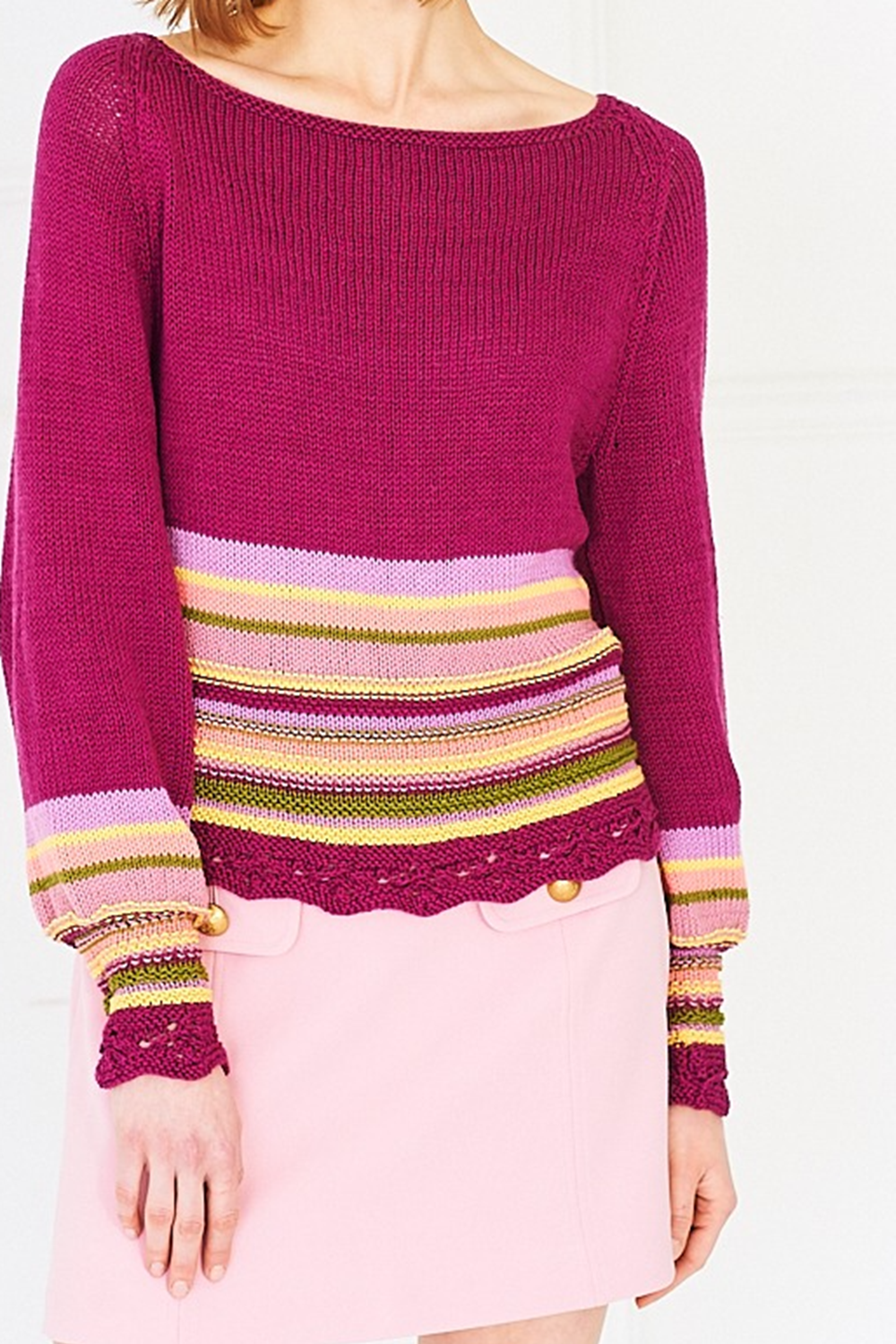 Stylecraft Naturals Bamboo Cotton DK Sweater Pattern 9992