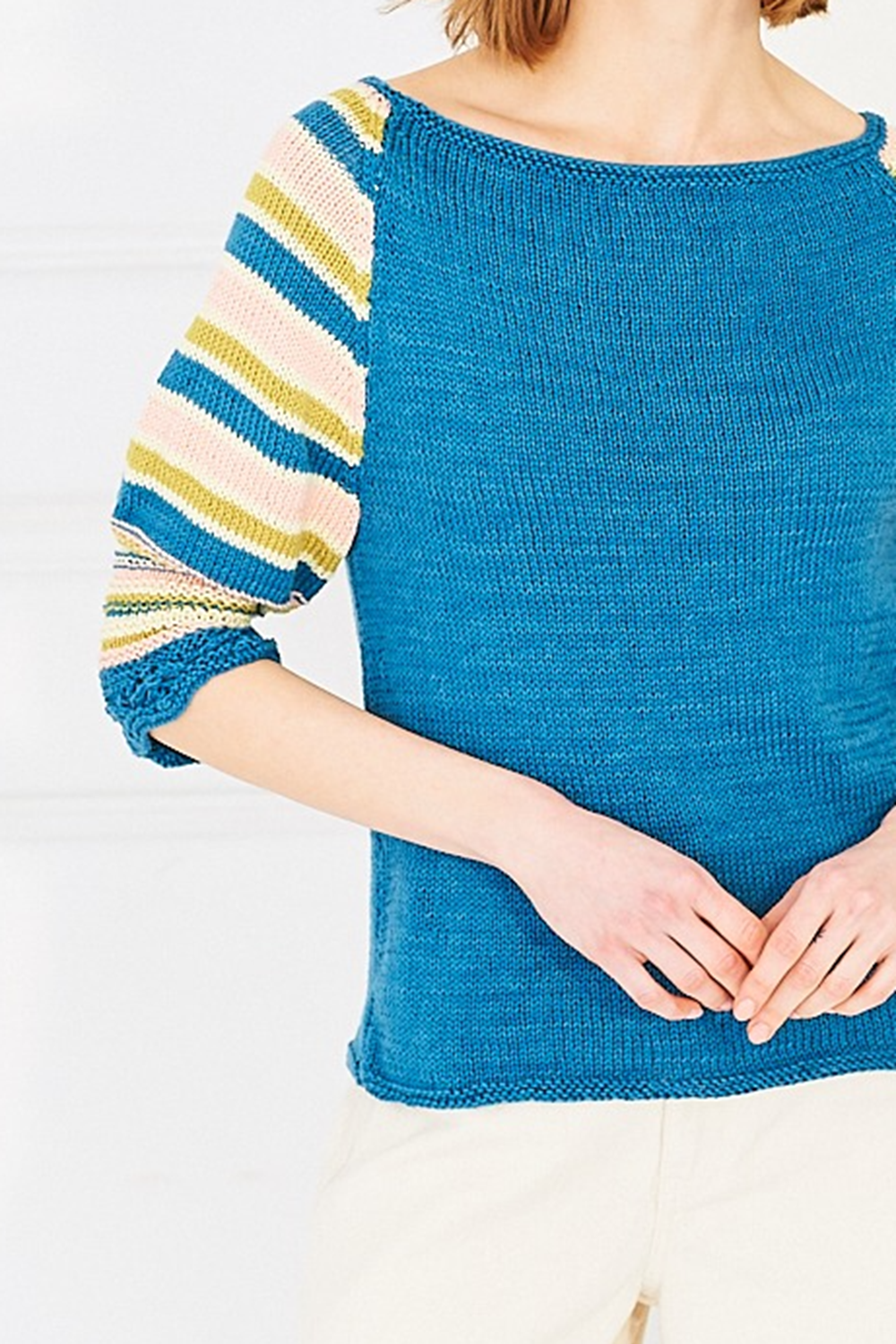 Stylecraft Naturals Bamboo Cotton DK Sweater Pattern 9992