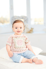 Stylecraft Bambino Prints DK Crochet Tops & Blankets Pattern 10065