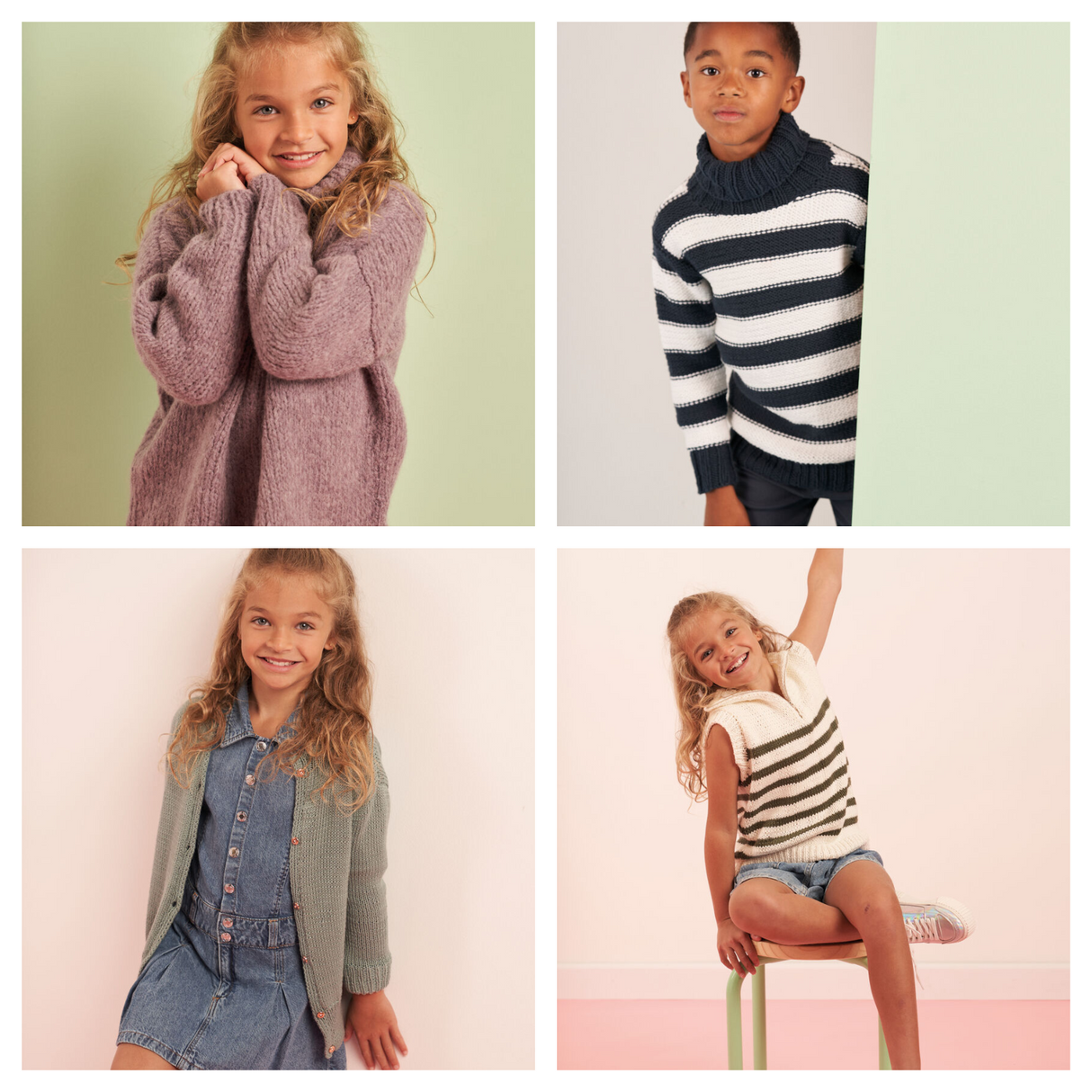 Rowan Mode Mini Knits Kids Casuals - 13 Projects by Quail Studio