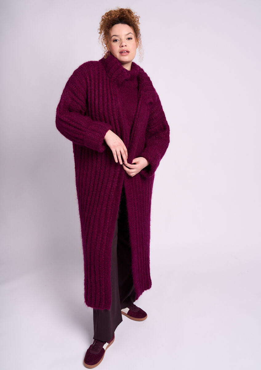 Rowan Mode Mohair Soft Aeron Cardigan Pattern by Quail Studio MIP97