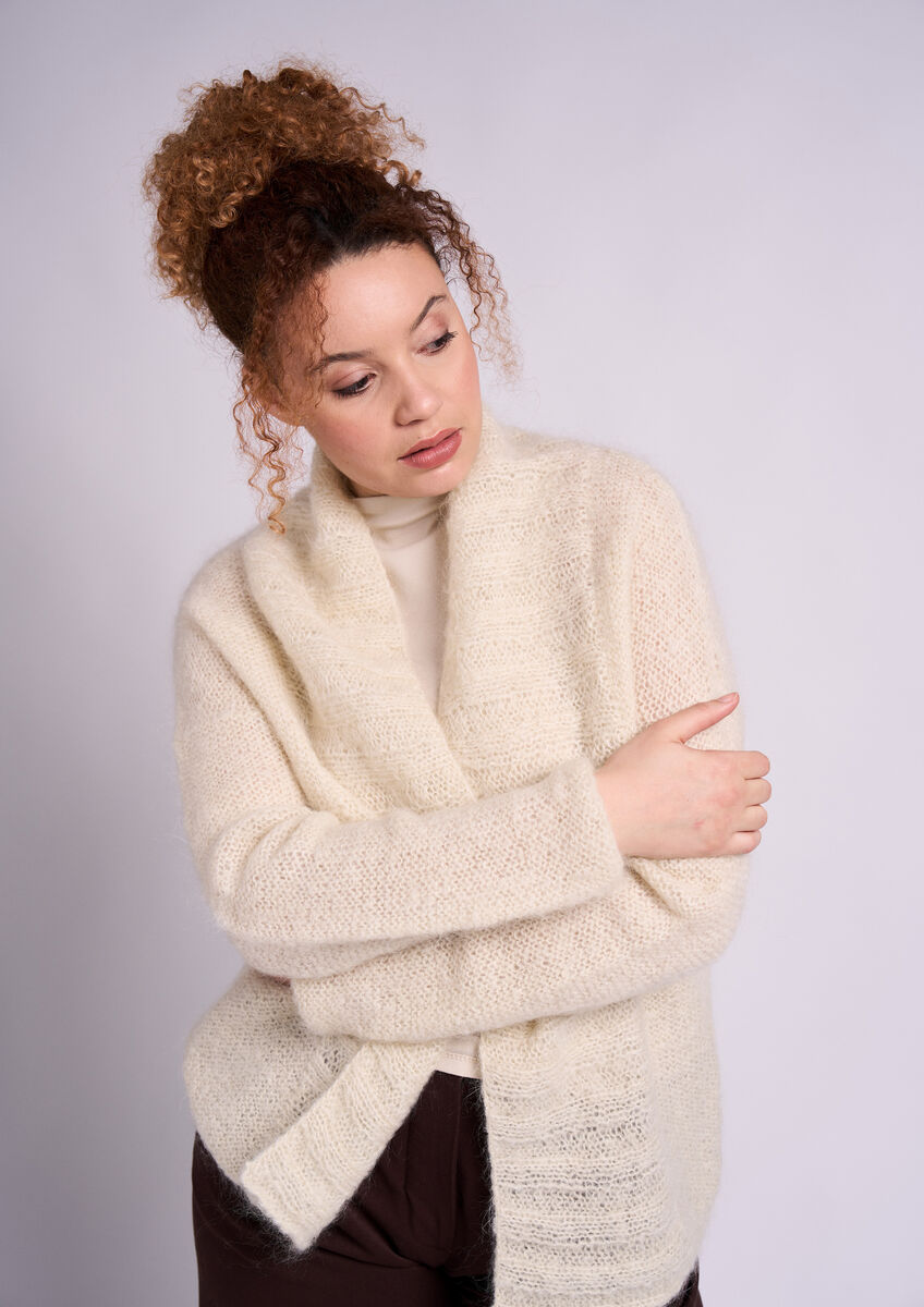 Rowan Mode Mohair Soft Amalfi Cardigan Pattern by Quail Studio MIP92