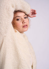 Rowan Mode Mohair Soft Amalfi Cardigan Pattern by Quail Studio MIP92