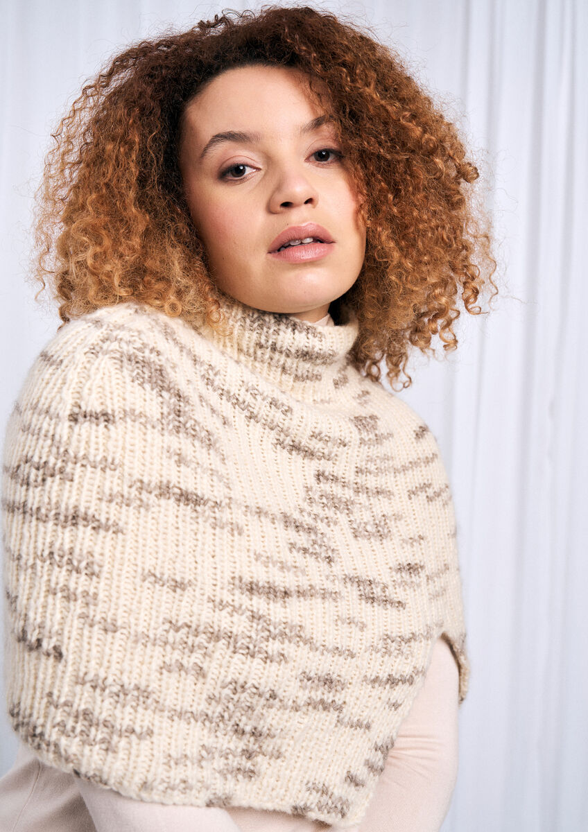 Rowan Mode Colourmix Archer Poncho Pattern by Quail Studio MIP90