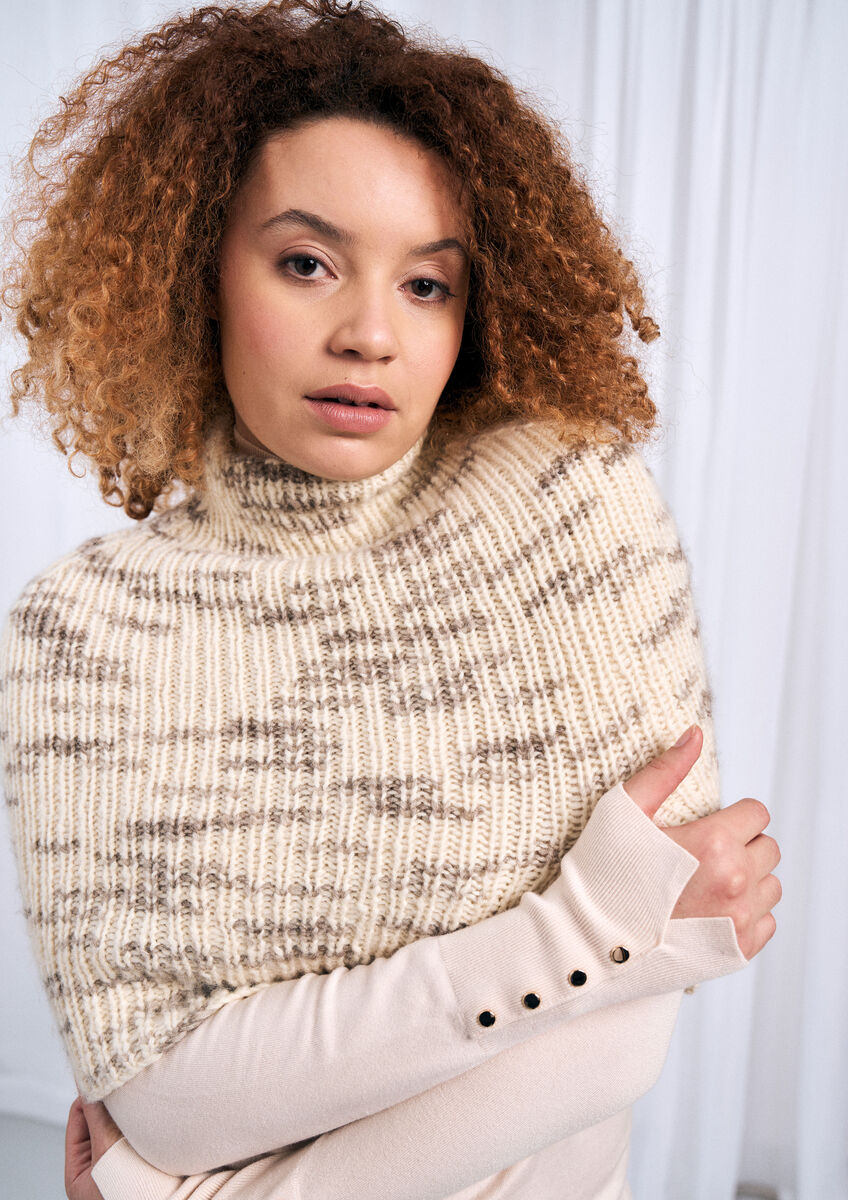 Rowan Mode Colourmix Archer Poncho Pattern by Quail Studio MIP90