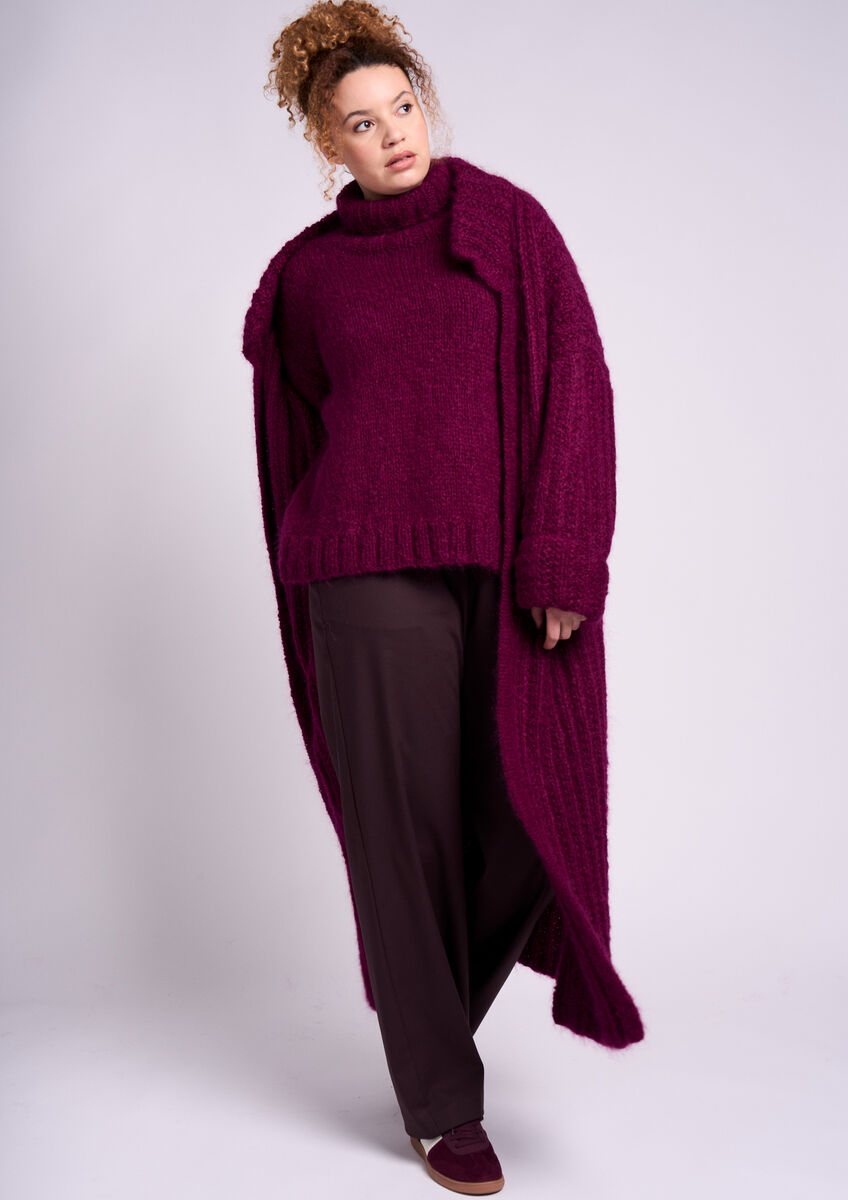 Rowan Mode Mohair Soft Aeron Cardigan Pattern by Quail Studio MIP97
