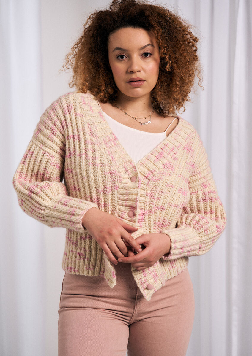 Rowan Mode Colourmix Cardigan Aries Pattern by Quail Studio MIP88