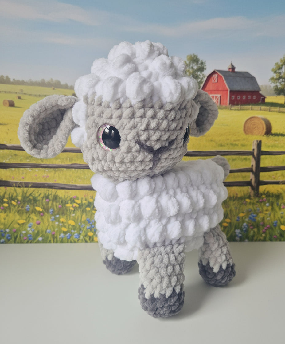 LittleWoolShop Snuggle Puff Chunky Sophie The Sheep Pattern 03