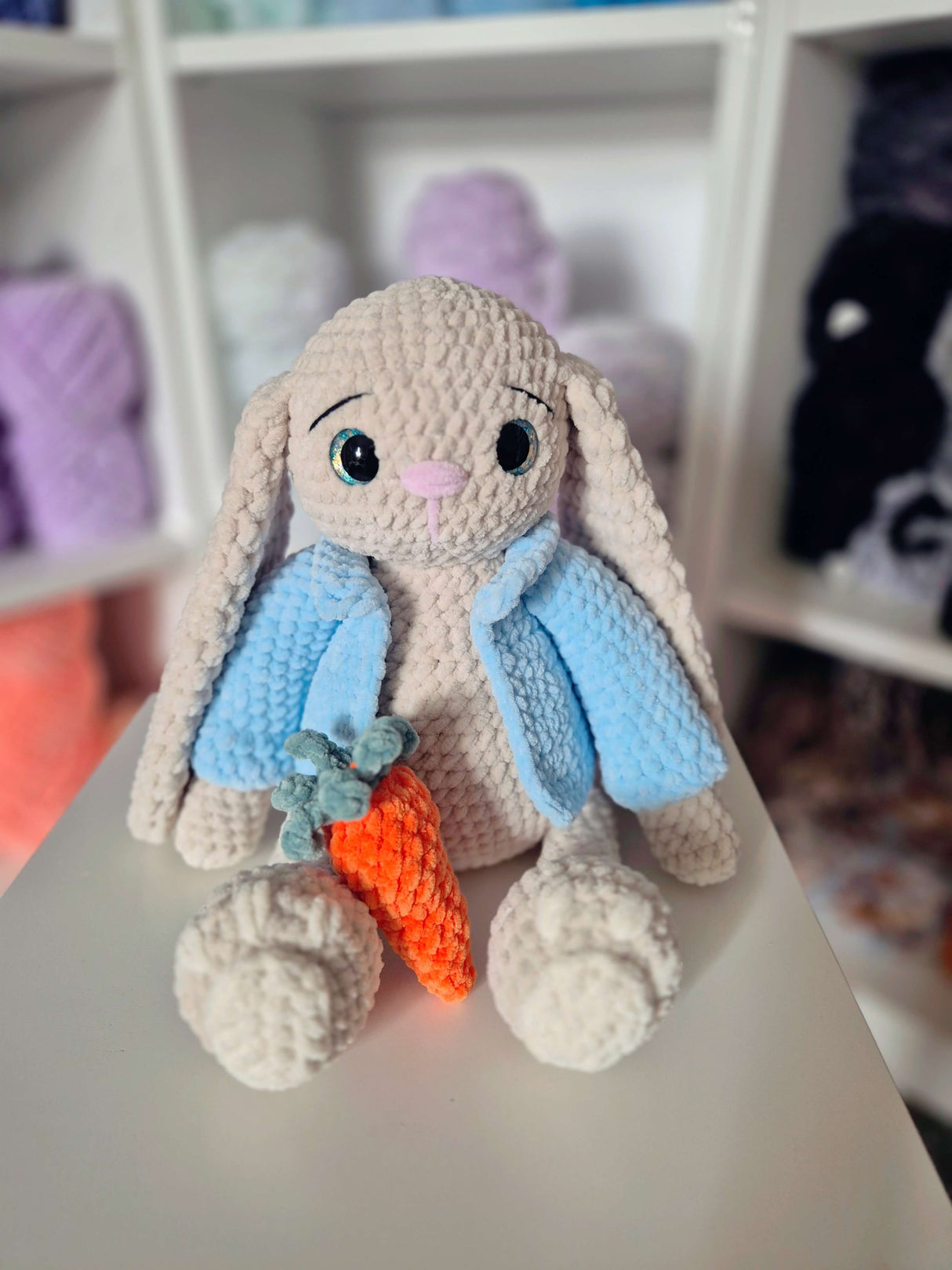 LittleWoolShop Snuggle Puff Chunky Bobby & Betsy Bunny Pattern 01