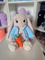 LittleWoolShop Snuggle Puff Chunky Bobby & Betsy Bunny Pattern 01