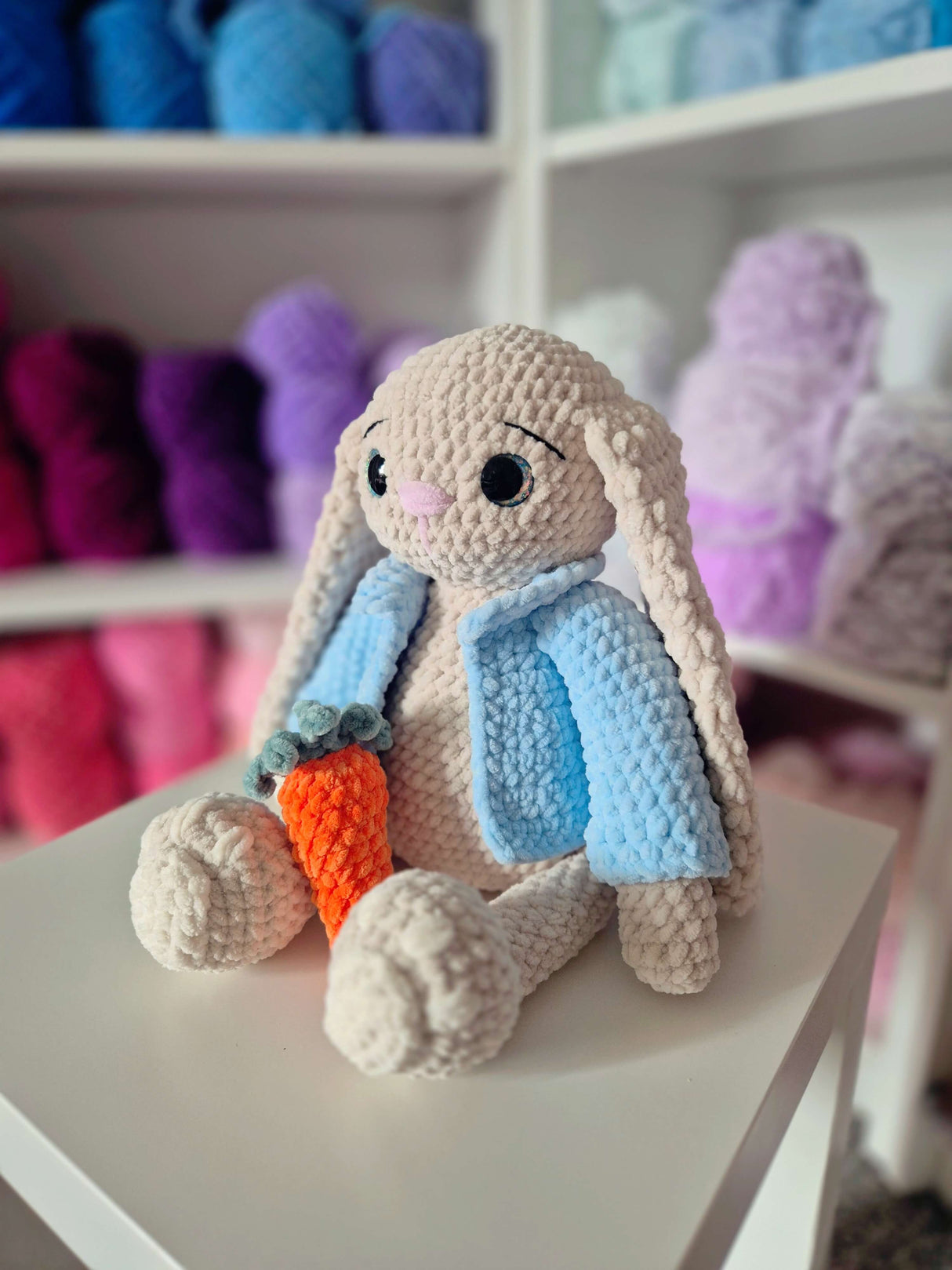 LittleWoolShop Snuggle Puff Chunky Bobby & Betsy Bunny Pattern 01
