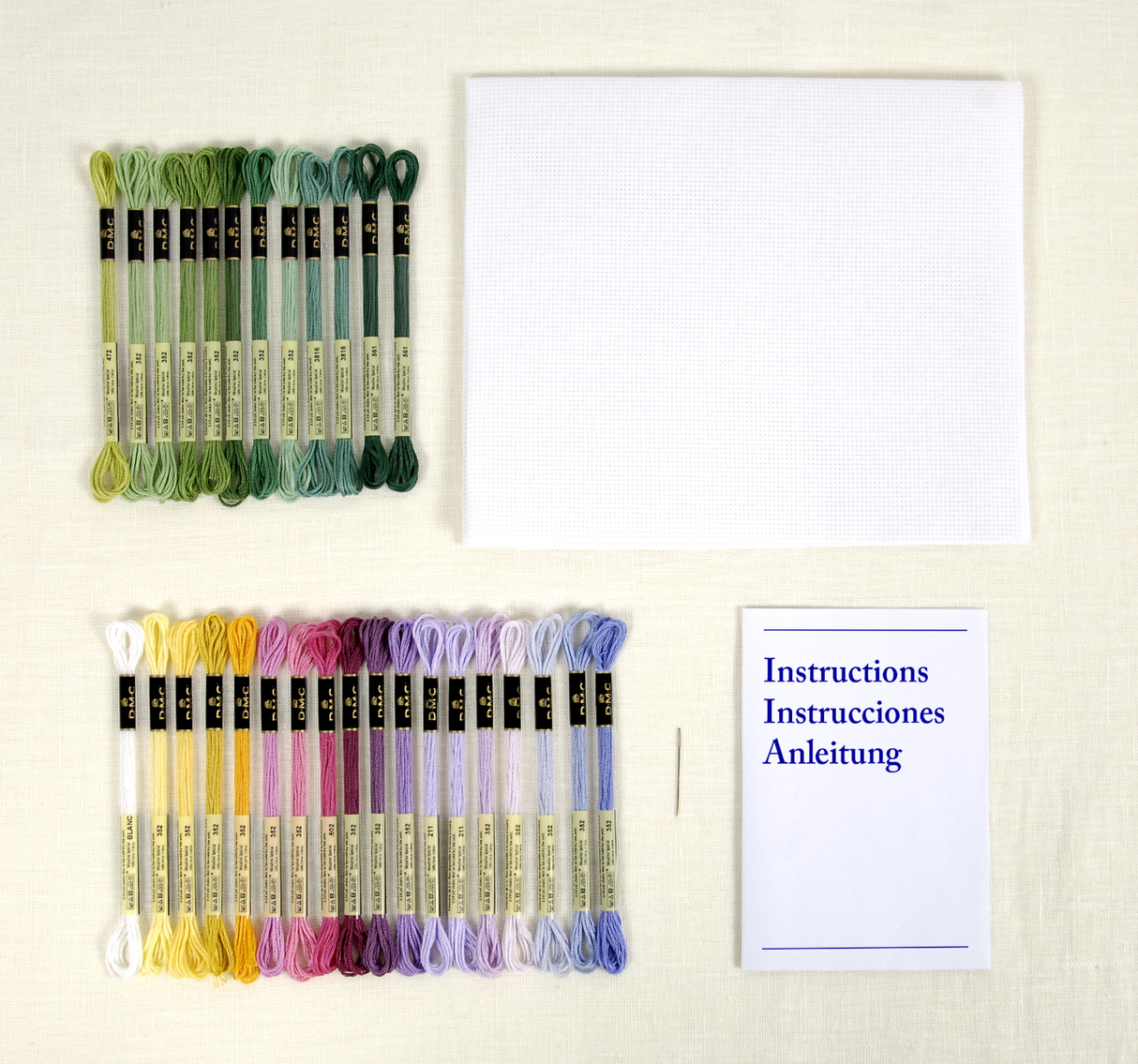DMC Cross Stitch Kit Herbs Sampler by Nathalie Weinzaepflen