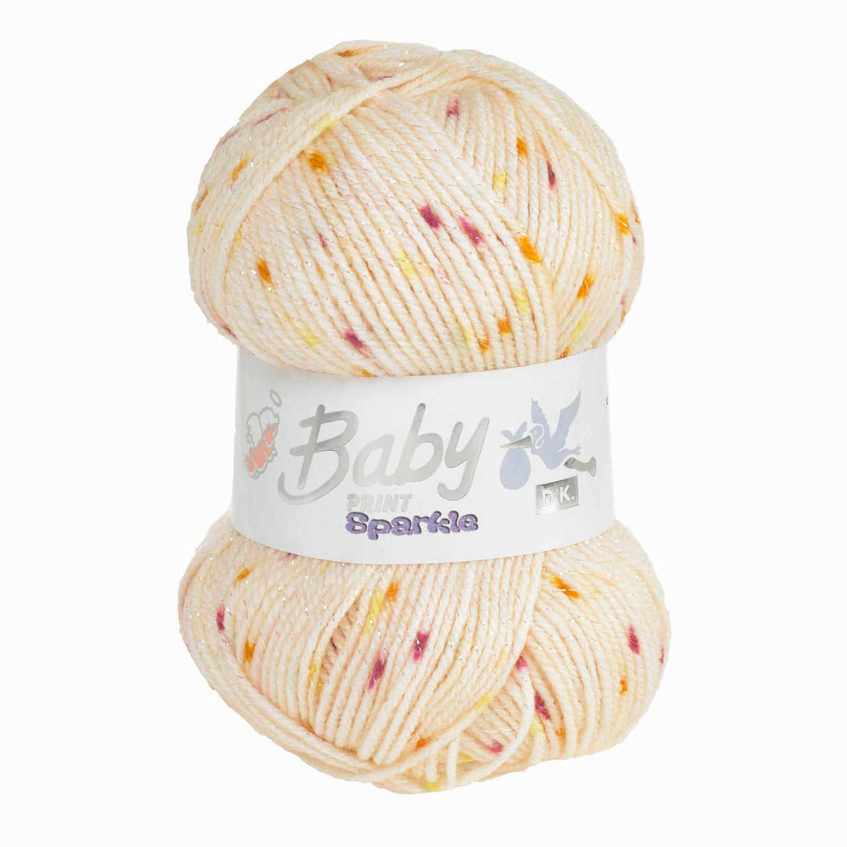 Woolcraft Baby Prints Sparkle DK 100g