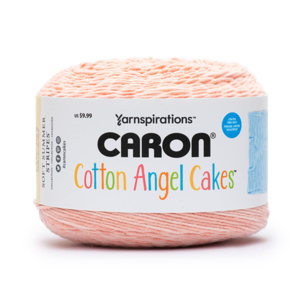 Caron Cotton Angel Cakes Aran 250g