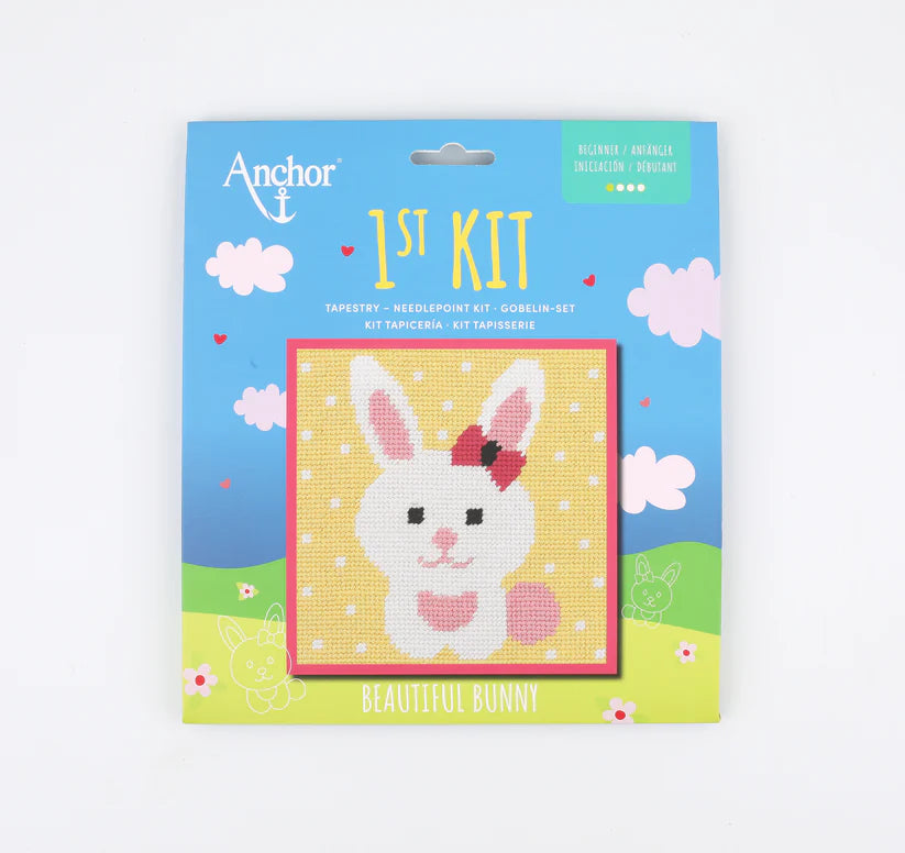Anchor Mini My First Tapestry Stitch Kit - Beautiful Bunny