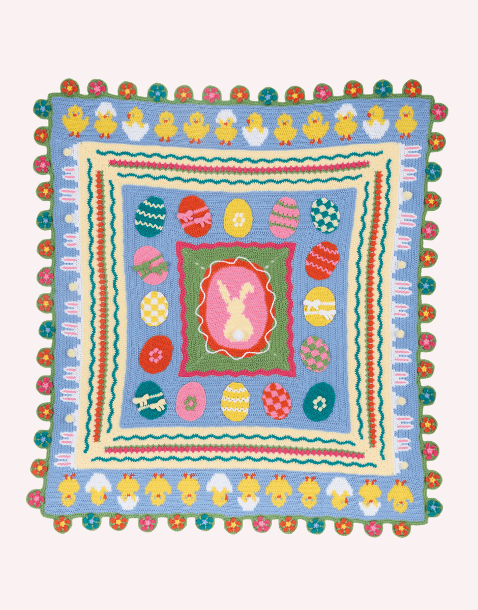 Sirdar Easter Egg Blanket 2025 - Crochet Along (CAL)