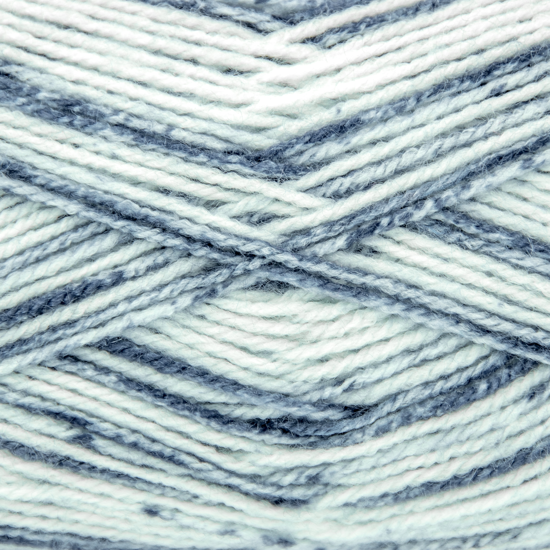 King Cole Stripe DK 100g - Blue Stripe 4510